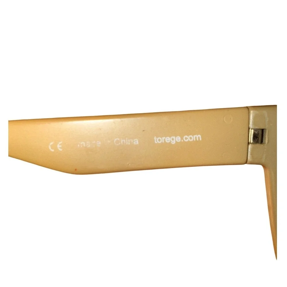 Outdoor Torege Talos Mens Rectangular Sport Sunglasses Tan‎ Frame Dark Lens